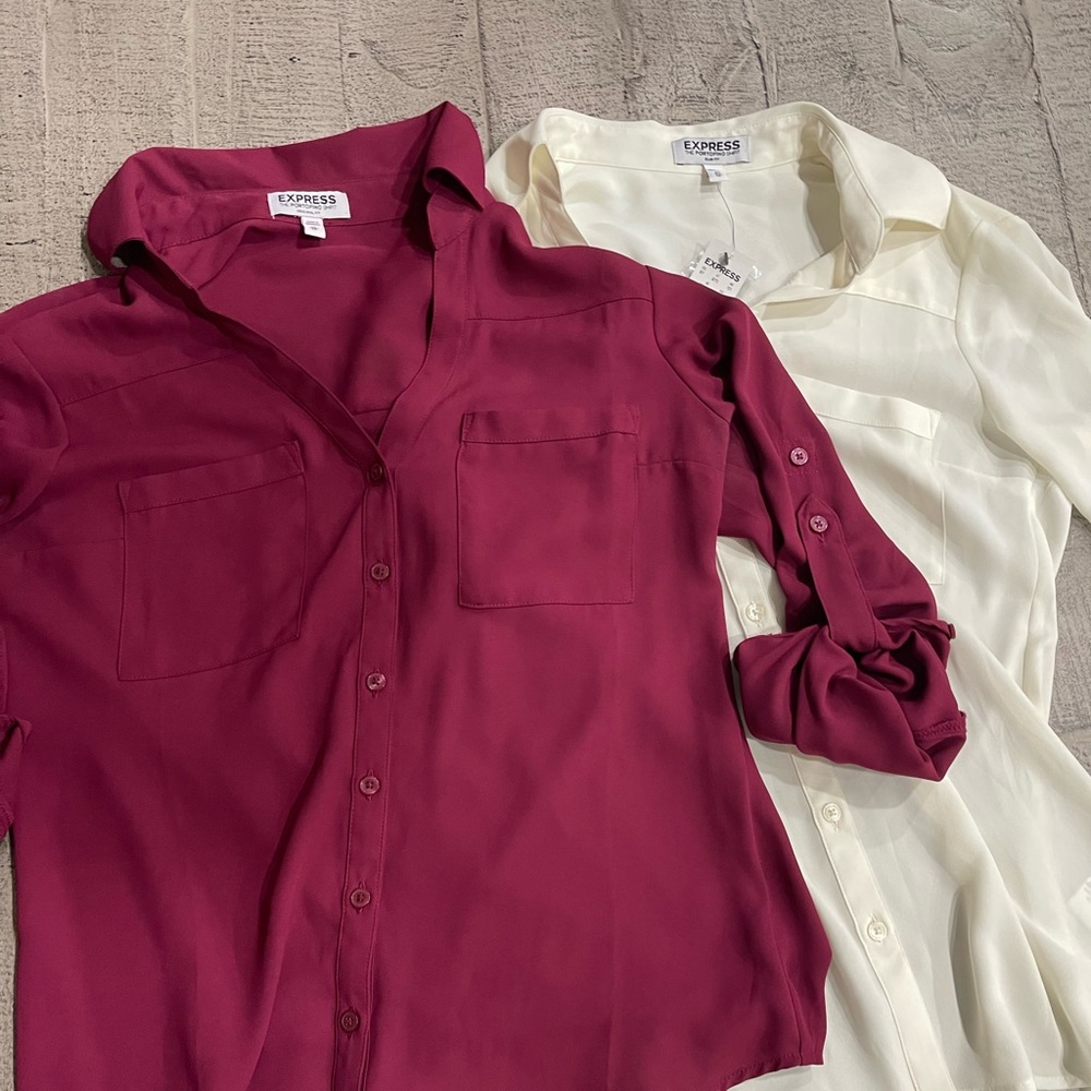 Express  XS Portofino blouse bundle